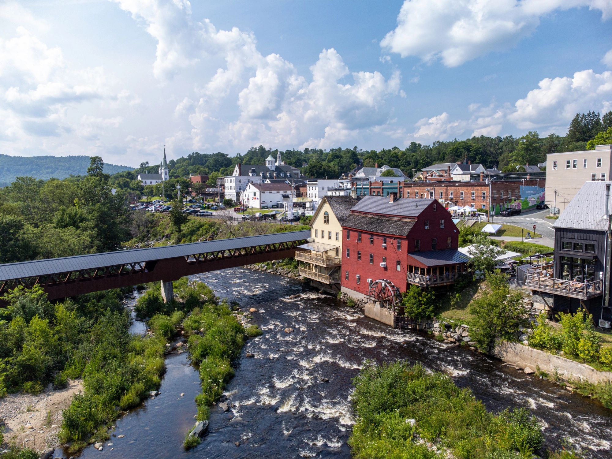 New England historic town